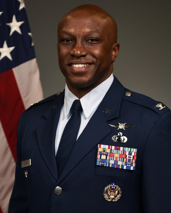 Official Air Force Photo of 17TRW/CD Col Rob Watkins