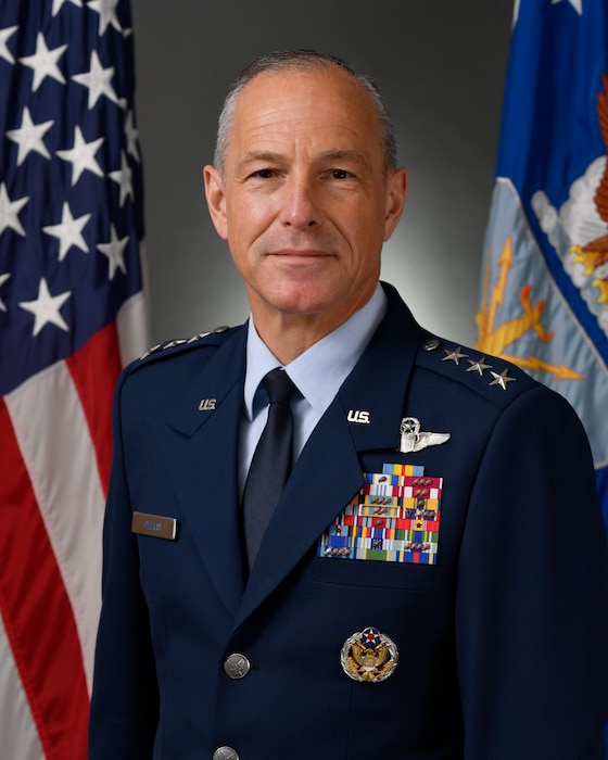 Lt. Gen. Scott Pleus Bio (U.S. Air Force photo by Chad Trujillo)