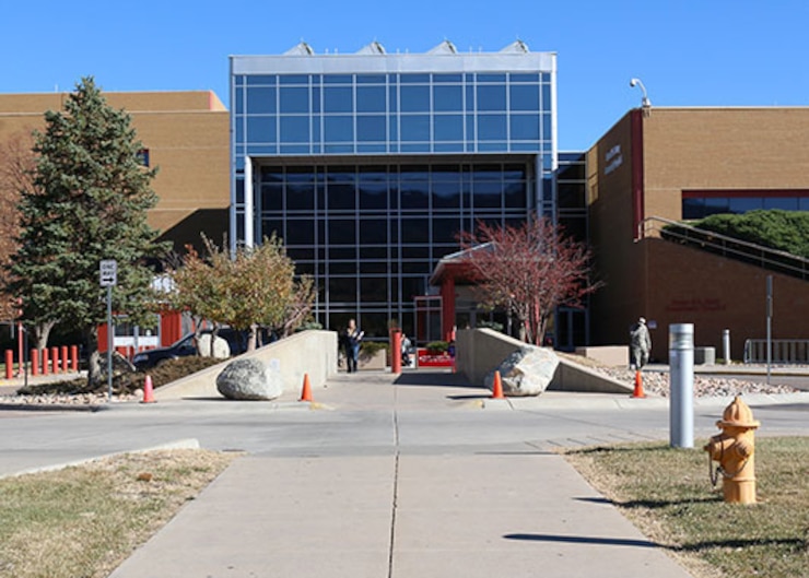Evans Army Community Hospital East Entrance