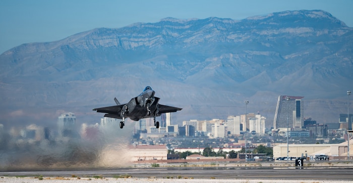 Aircraft taking off
