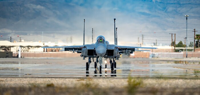 Two aircraft taxiing
