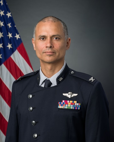 An official photo of Col. Anil Menon in Washington, D.C., January 8, 2026. Menon is serving as a flight engineer aboard the ISS during his first mission to space. (Courtesy photo by James Blair/NASA)