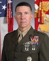 General Benjamin Watson Poses for his command photo.