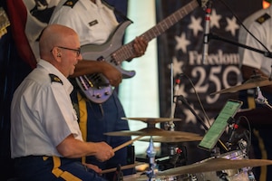 The United States Consulate - Munich, Germany hosted leaders and community members in Munich, Germany, to celebrate the 250th Anniversary of the Declaration of Independence of the United States  July 1, 2026. The USAREUR-AF Band & Chorus entertained the crowd with their performance throughout the night.