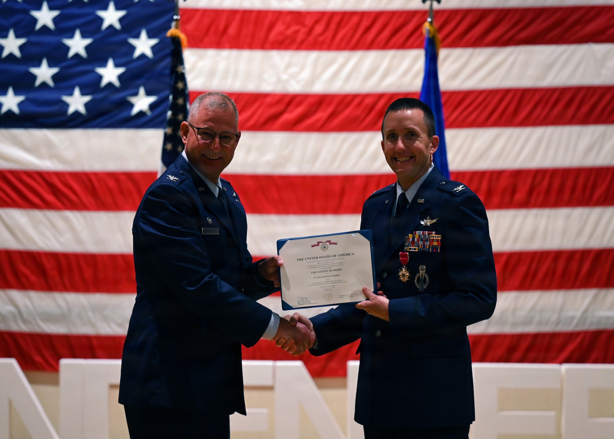 377th Test and Evaluation Group Change of Command