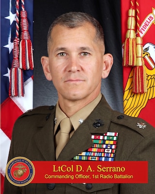 Portrait of Lt. Col. David A. Serrano