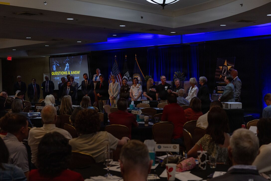 A question-and-answer panel was held during the 2026 Vietnam War Annual Government Briefing in Arlington