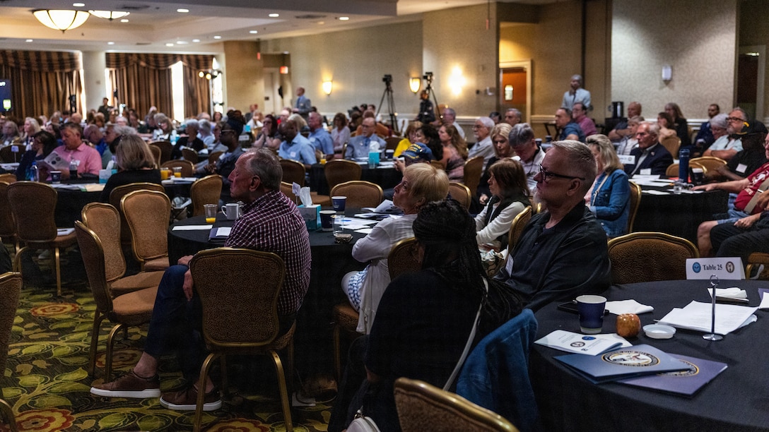 Gold Star family members attend day two of the Vietnam Annual Government Briefing