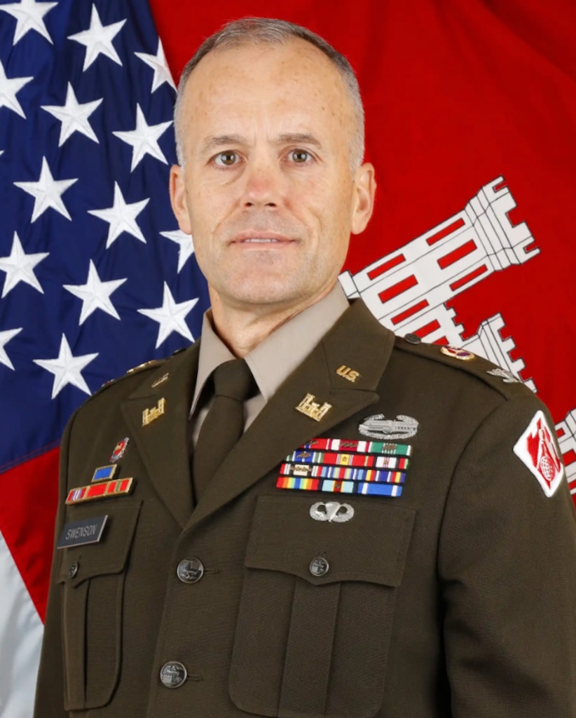 Colonel Eric R. Swenson assumed command of USACE, New York District, on July 15, 2026. He is responsible for the Corps’ water resource development, navigation, and regulatory activities in northeastern New Jersey, eastern and south-central New York State, including the New York and New Jersey Harbor and Long Island, as well as areas of Vermont, Massachusetts, and Connecticut. Colonel Swenson oversees the design and construction at U.S. Army and U.S. Air Force installations in New Jersey, New York, and Greenland. Colonel Swenson holds the title of Supervisor of the New York and New Jersey Harbor.