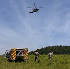 Fort Pickett, partner agencies conduct high-risk rescues