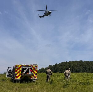 Fort Pickett, partner agencies conduct high-risk rescues