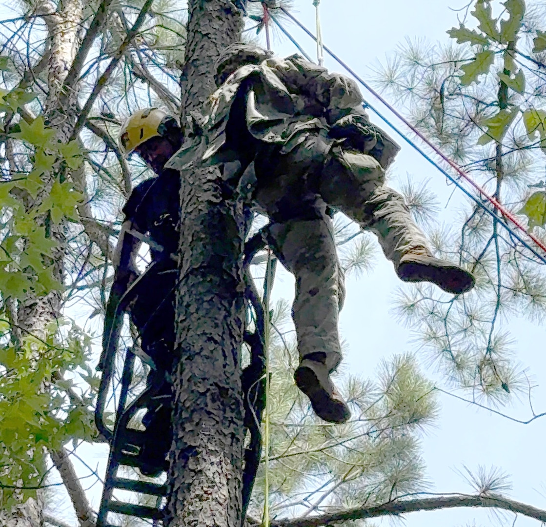 Fort Pickett, partner agencies conduct high-risk rescues