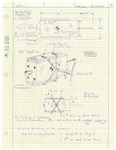 First draft sketch of RescueSat by U.S. Naval Research Laboratory (NRL) Mike Brown, Sept. 12, 2002, from original concept proposal to Defense Advanced Research Projects Agency (DARPA). This sketch represents one of the earliest visions of what ultimately became the Robotic Servicing of Geosynchronous Satellites (RSGS) payload. (U.S. Navy historical document)