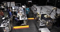 Phoenix undergoes tool testing at U.S. Naval Research Laboratory (NRL) headquarters in Washington, D.C., on Aug. 14, 2012. (U.S. Navy historical photo)