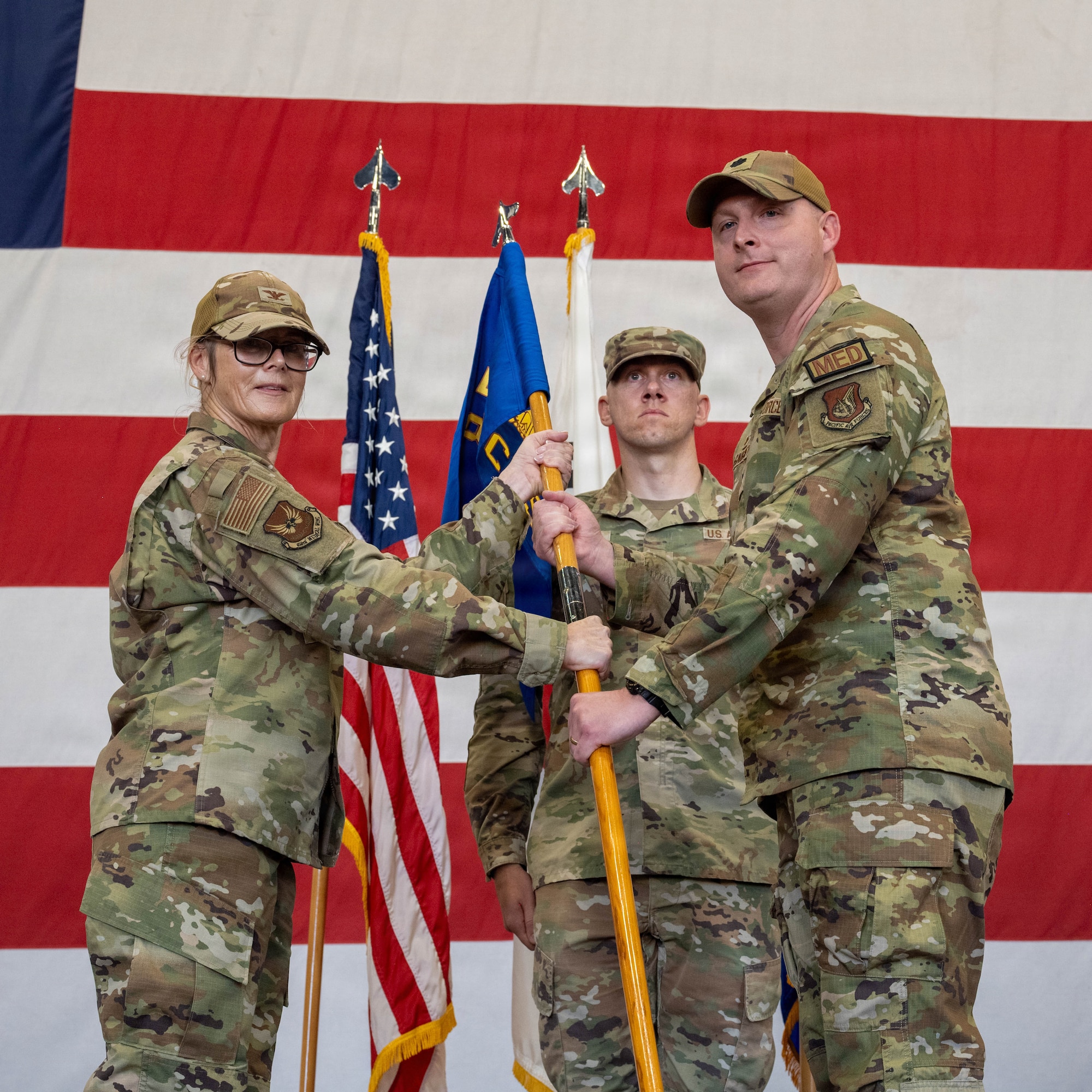 Change of command ceremony