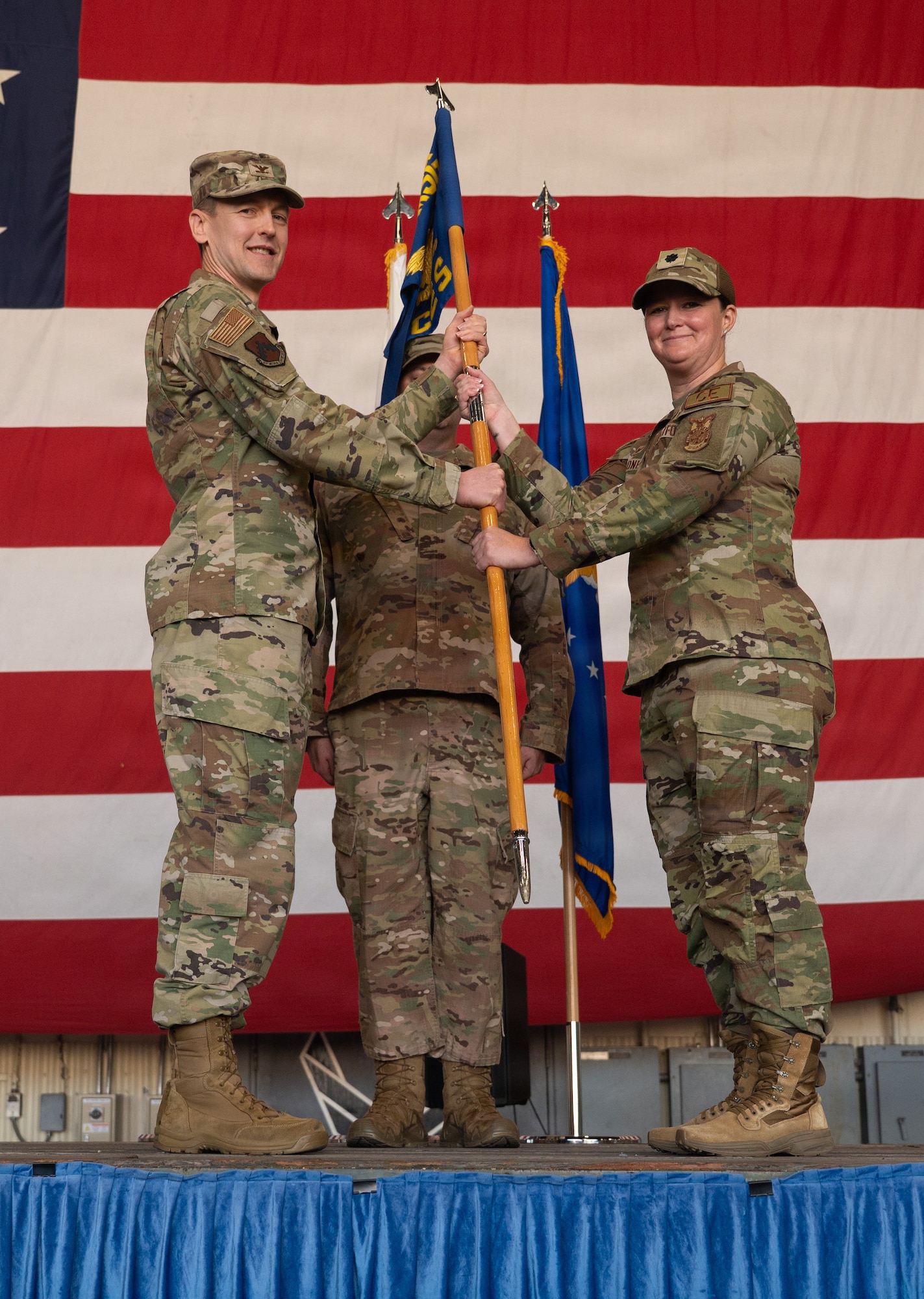 Change of command ceremony