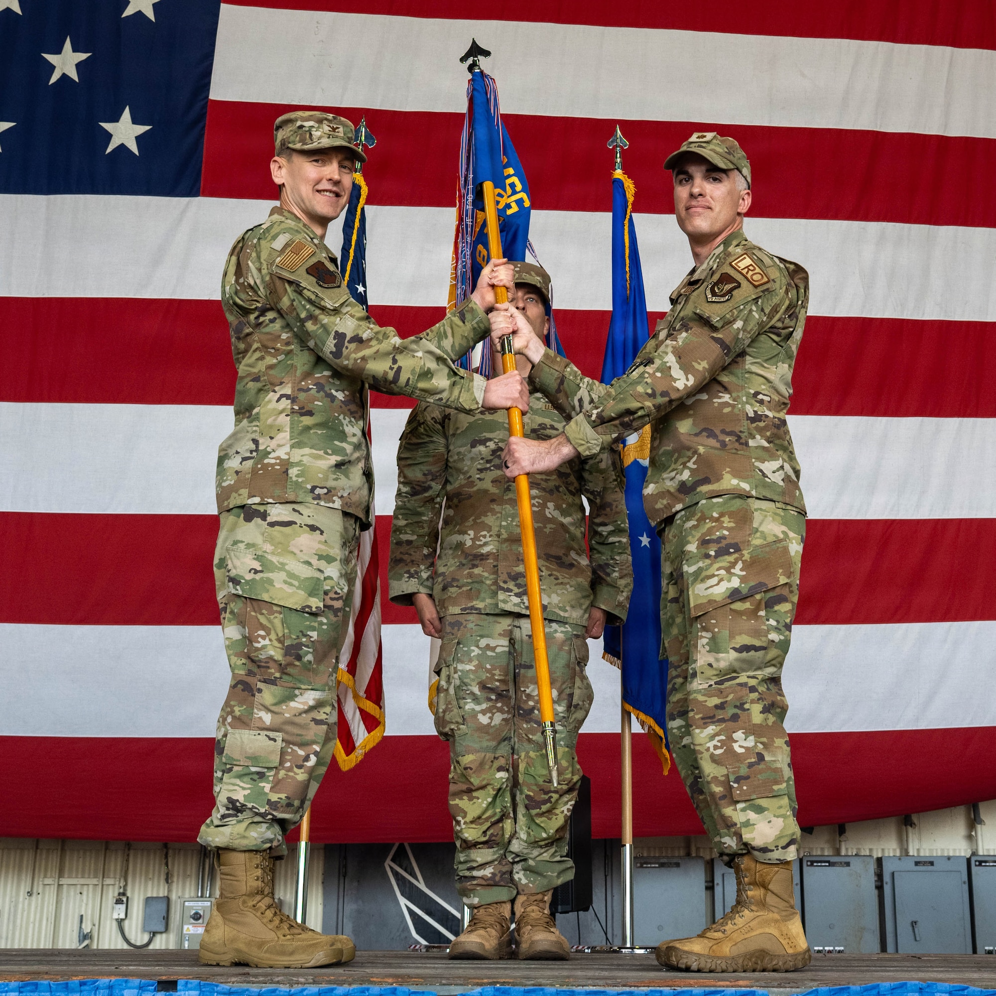 Change of command ceremony