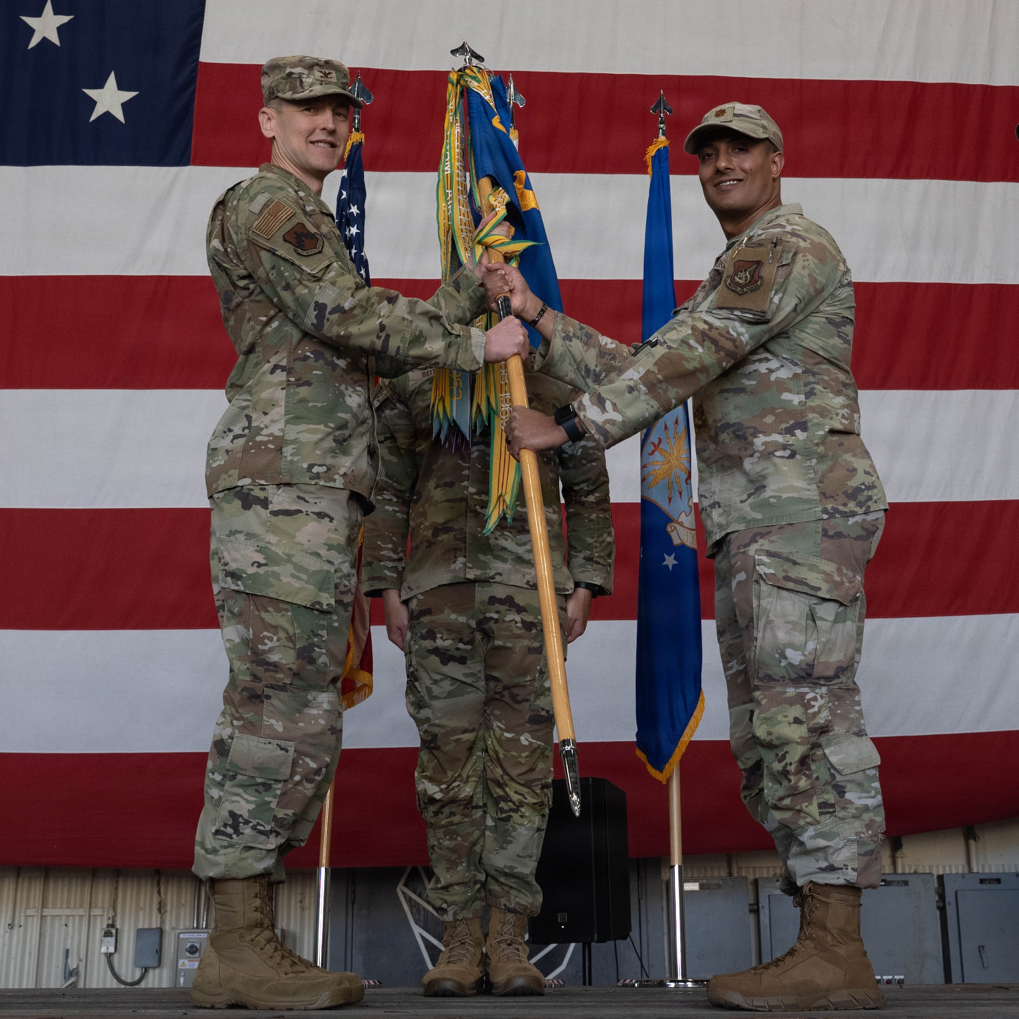 Change of command ceremony