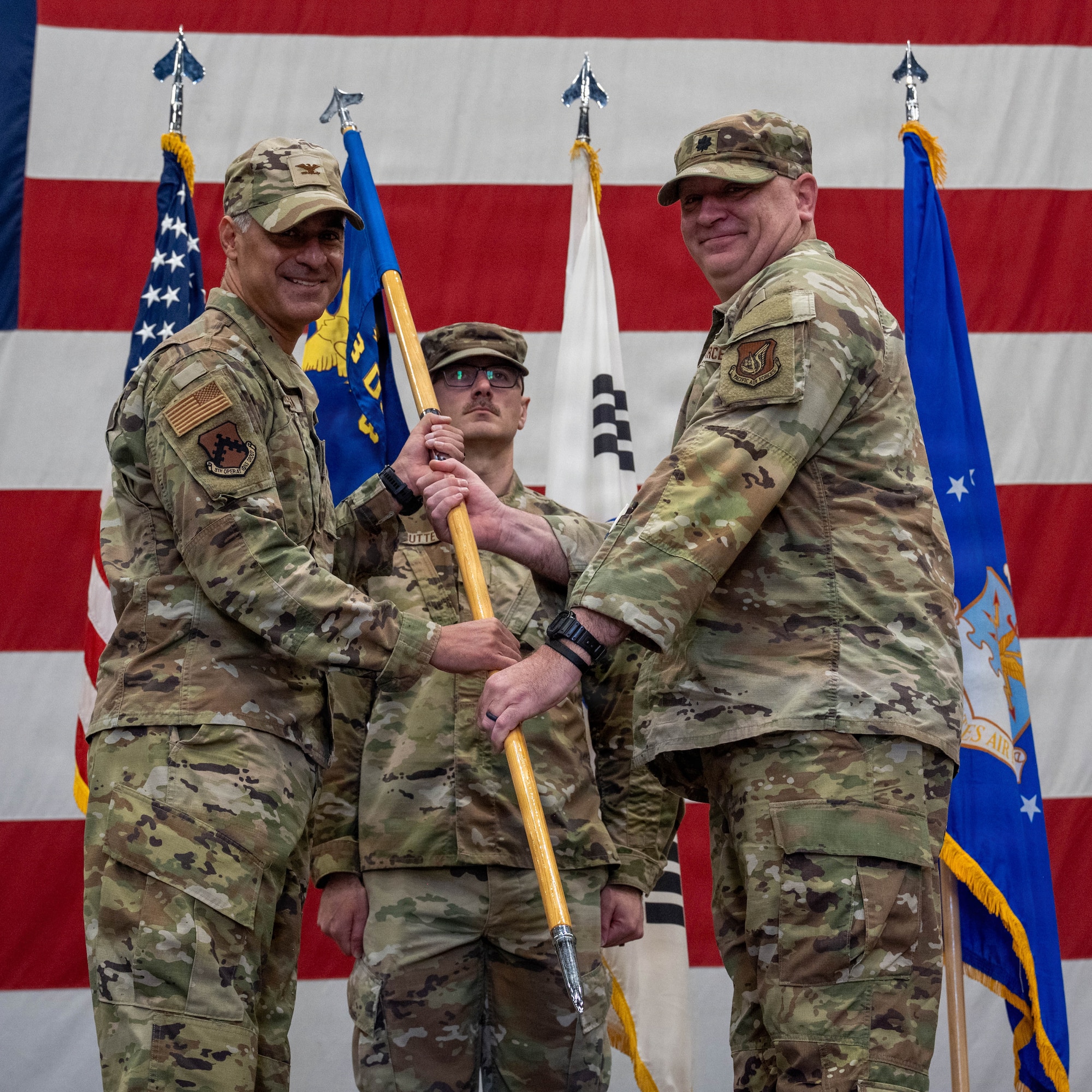 Change of command ceremony