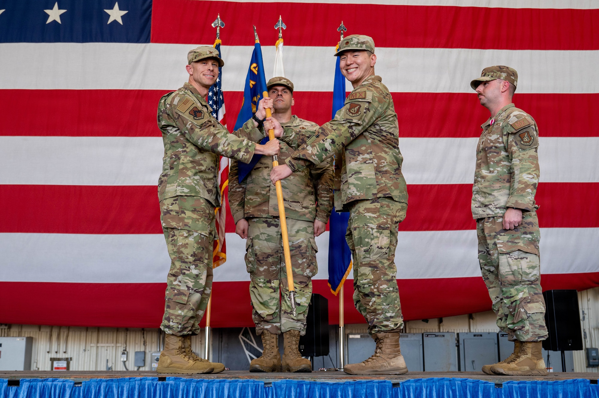 Change of command ceremony