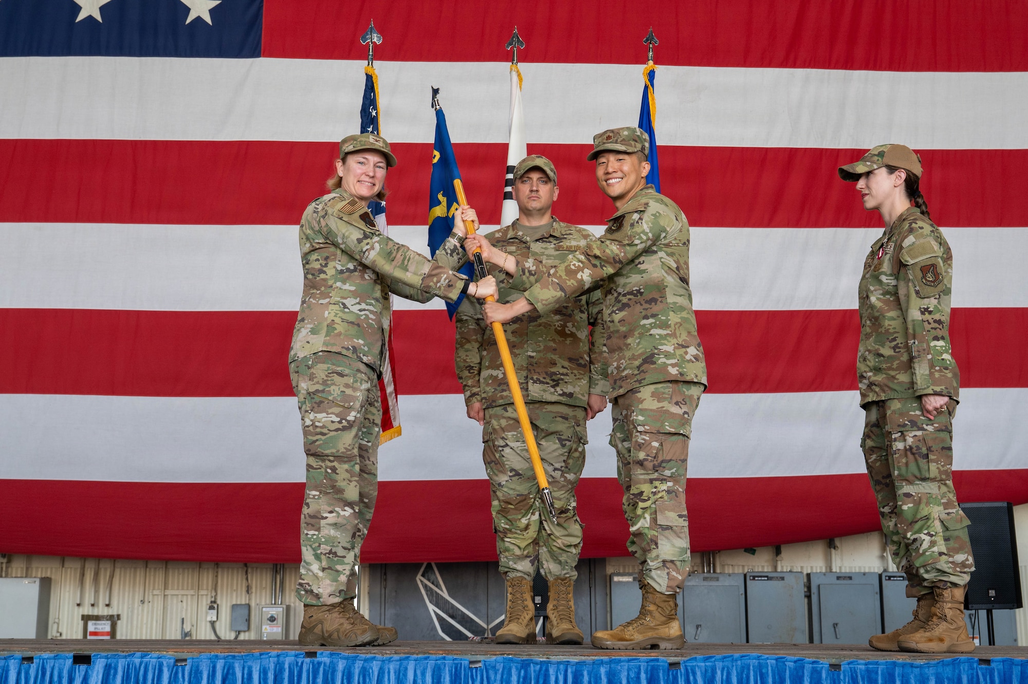 Change of command ceremony