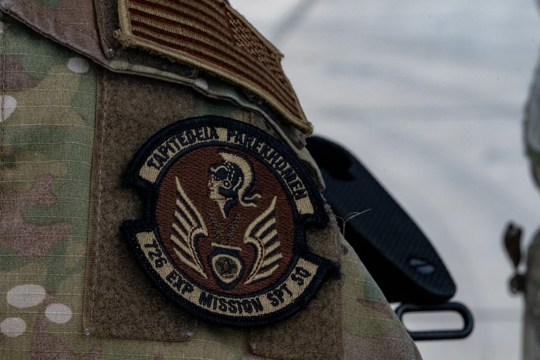 Patch on shoulder