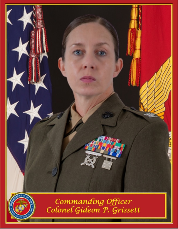 Col Gideon P. Grissett, MARDET FLW Commanding Officer