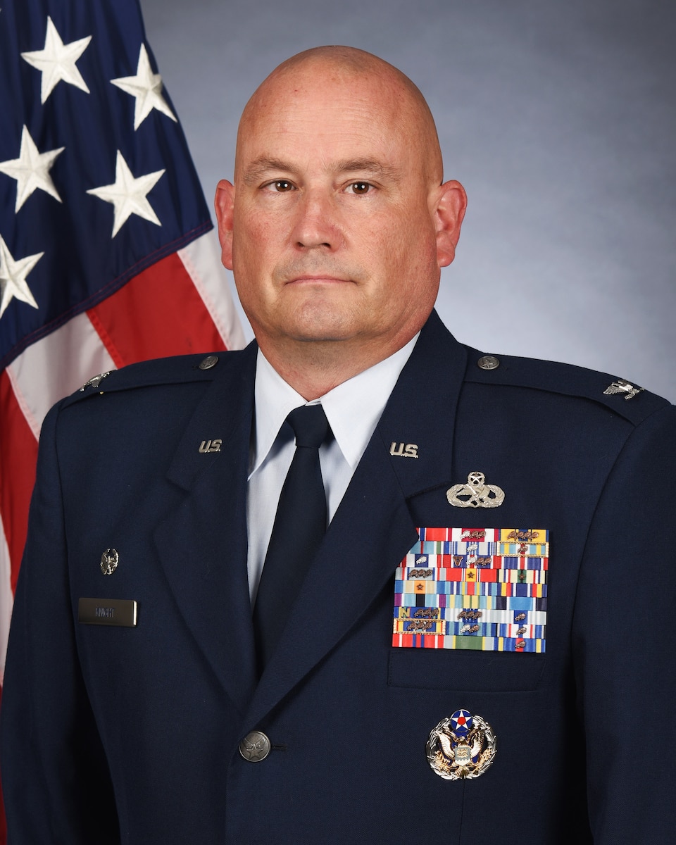 Col. Dennis Knight, Commander, 325th Maintenance Group, Air Combat Command, Tyndall Air Force Base, FL.
