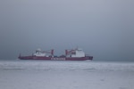 Xue Long, a Chinese research ship, transits north through the U.S. EEZ and over the U.S. extended continental shelf in the Bering Sea with a declared destination of the Arctic, July 12, 2026.