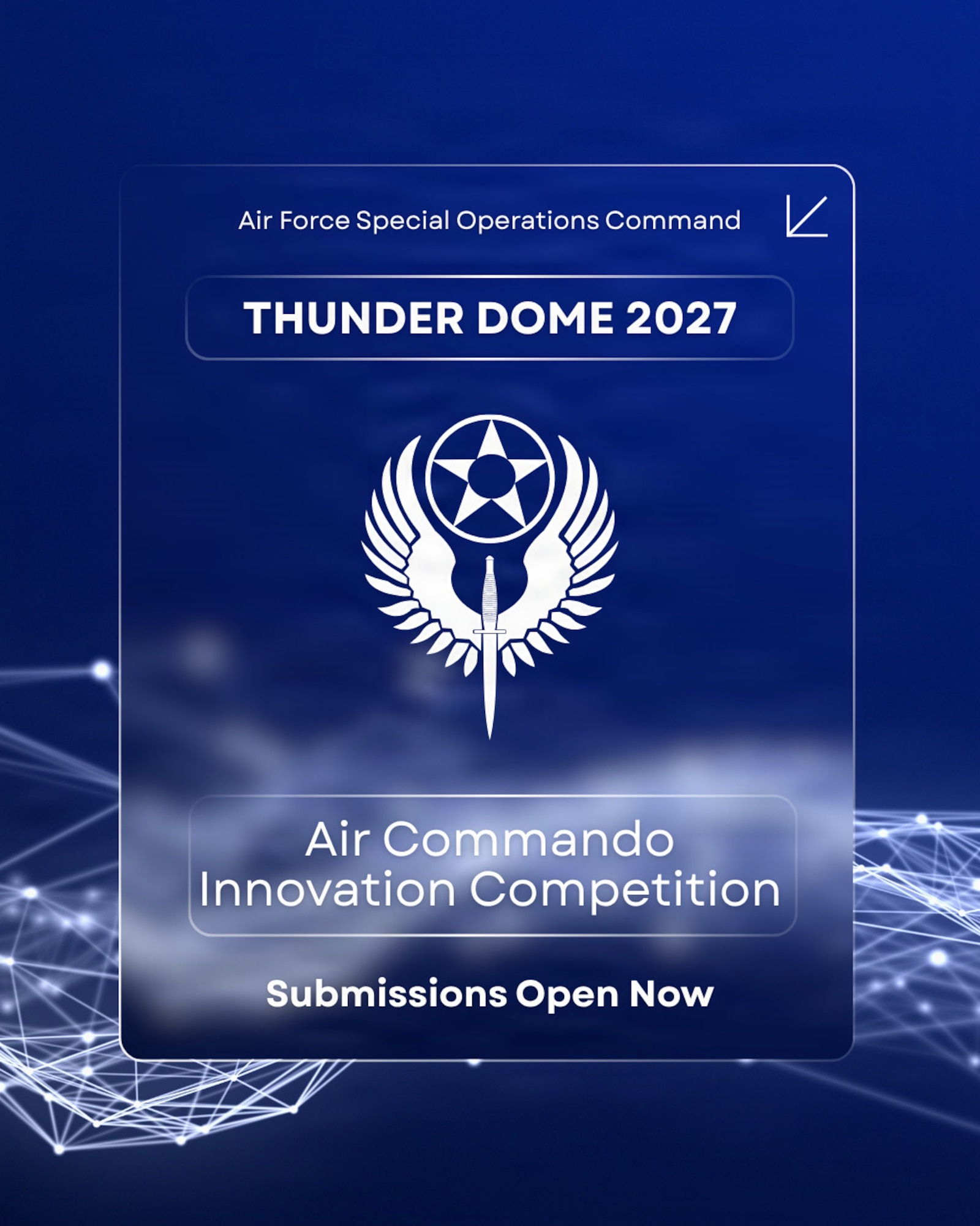 Thunder Dome is an annual innovation competition where Air Commandos pitch grassroots ideas to command leaders for capital funding to improve readiness and operational capabilities.