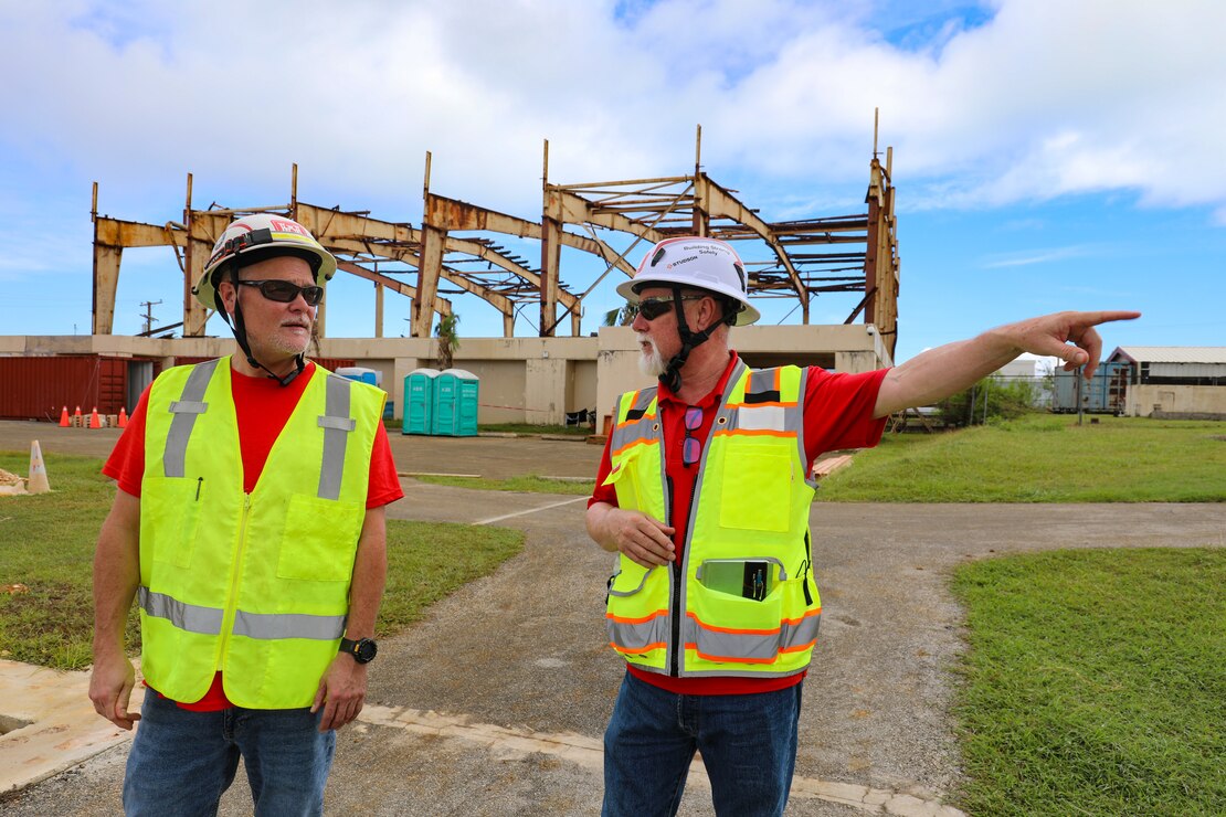 Photo of Northern Marianas College project site.