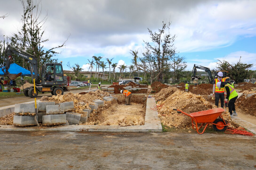 Photo of Northern Marianas College project site.