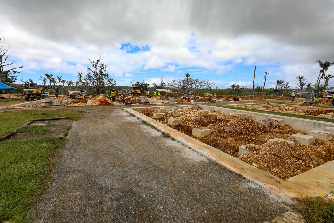 Photo of Northern Marianas College project site.