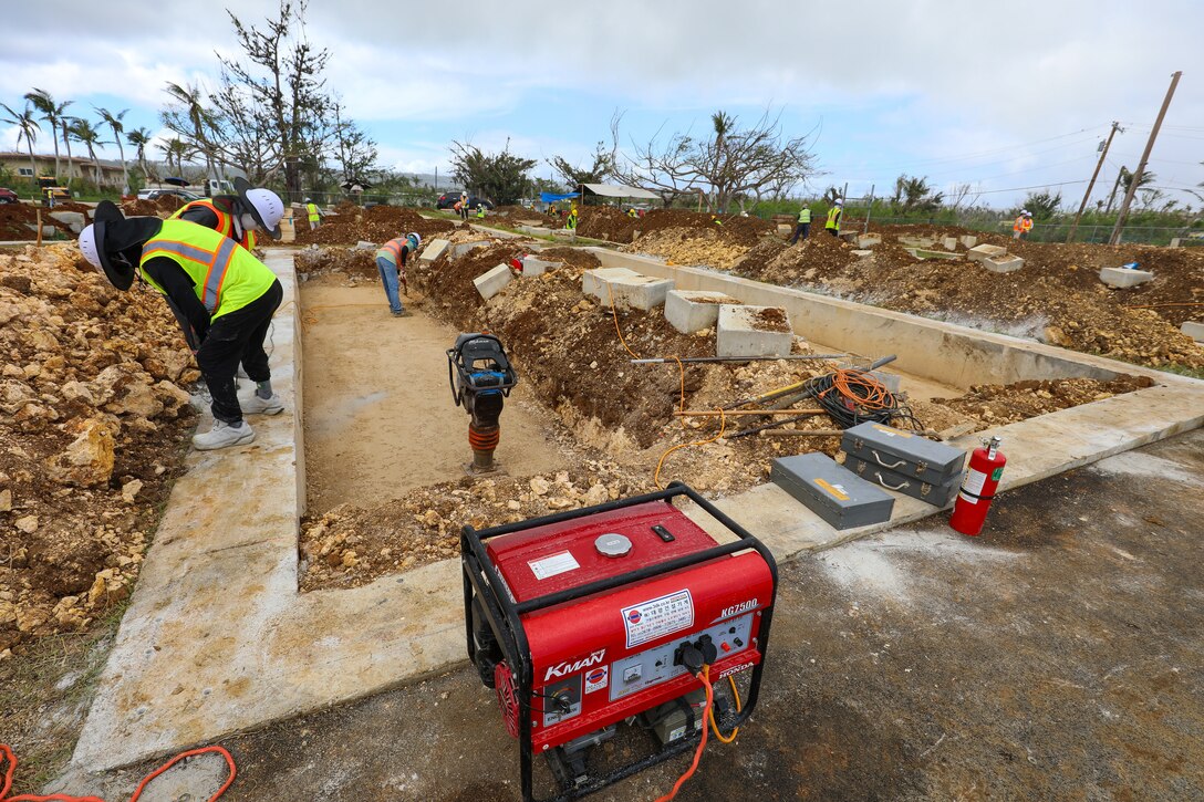 Photo of Northern Marianas College project site.
