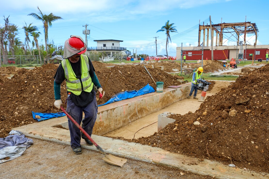Photo of Northern Marianas College project site.