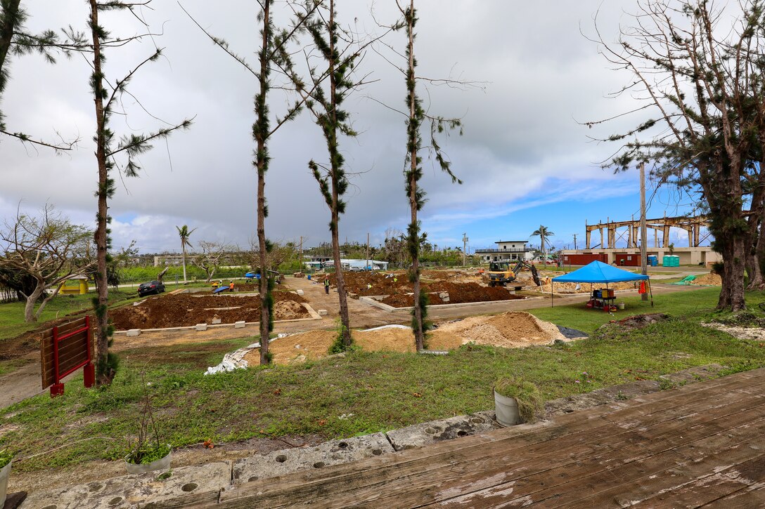 Photo of Northern Marianas College project site.