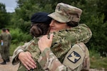 Minnesota National Guard service members celebrate with Croatian Armed Forces for the 30th anniversary of their partnership through the Department of War National Guard Bureau State Partnership Program during Exercise Combat Power 26, June 23-July 1, 2026, in Croatia. Exercise Combat Power is designed to bring partners together to conduct joint operations in land, air and sea domains. Minnesota and Croatia have been united through the State Partnership Program for 30 years. Photo by Staff Sgt. Mahsima Alkamooneh.
