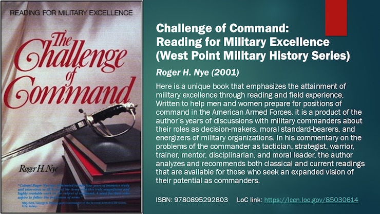 The Challenge of Command