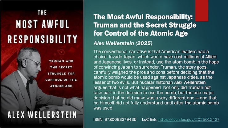 The Most Awful Responsibility