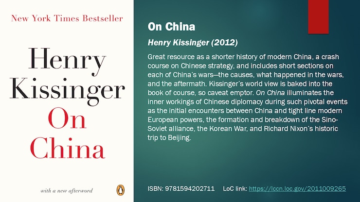 On China