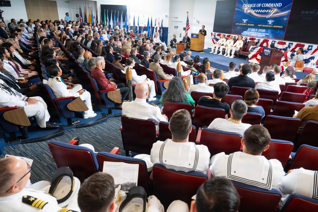 NSWC PHD Change of Command