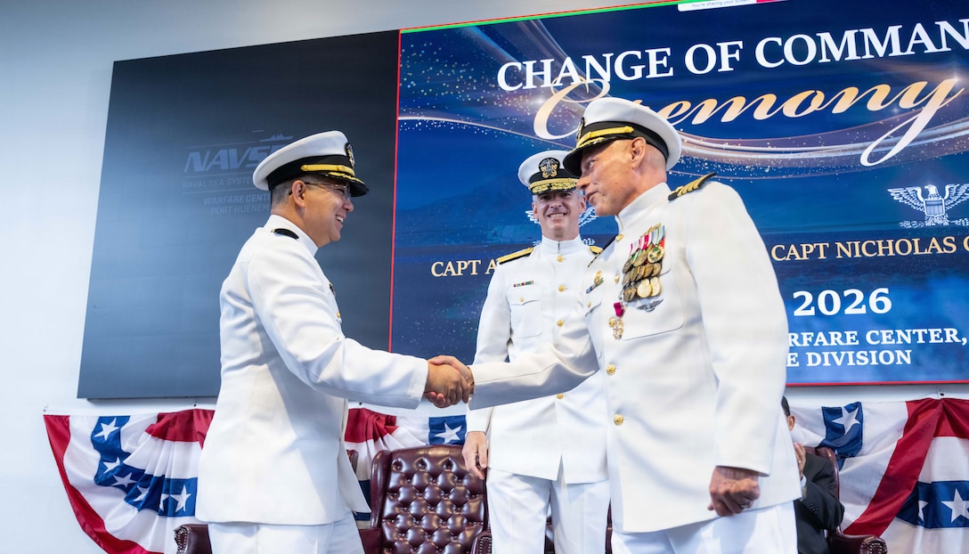 NSWC PHD Change of Command