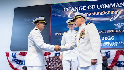 NSWC PHD Change of Command