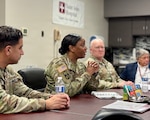 Munson Army Health Center leaders visited Saint John Hospital, Leavenworth, Kansas, July 15 as part of ongoing efforts to maintain regular communication with area health care partners that support TRICARE beneficiaries.

The visit included a tour of the emergency department—the closest emergency department to Fort Leavenworth—and discussions about processes for capturing off-post care in MHS GENESIS to support continuity of care.

Munson leaders plan to visit additional area health care partners in the coming months to maintain relationships, introduce incoming staff and remain informed about services, capabilities, and capacity, available to beneficiaries.