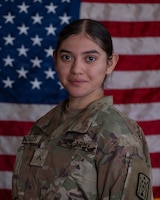 Pvt. Isabella Gonzales, 19, of Carrollton, Texas, was killed in action on July 17, 2026, during an enemy attack at Muwaffaq Salti Air Base, Jordan. Gonzales was assigned to 1st Battalion, 57th Air Defense Artillery Regiment, 10th Army Air and Missile Defense Command. She served as an E14P Air and Missile Defense Crewmember. (U.S. Army Photo) (Courtesy)