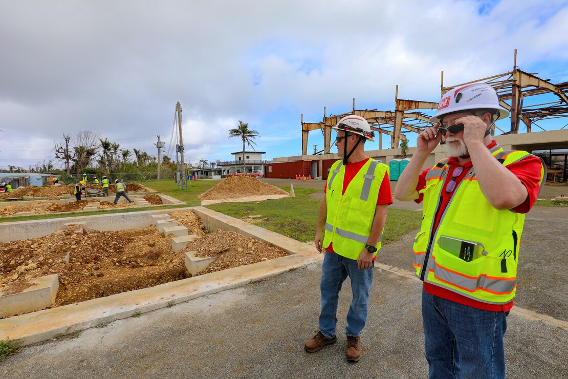 Photos of Northern Marianas College project site.