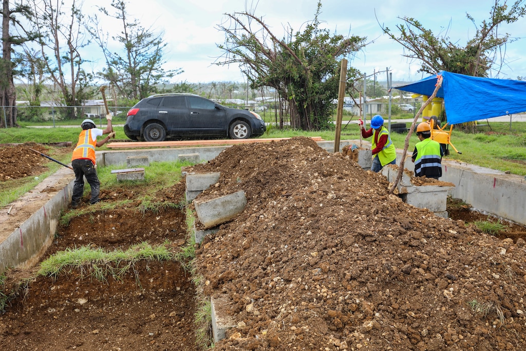 Photos of Northern Marianas College project site.