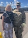 U.S. Army Staff Sgt. Bailey Wright, assigned to Headquarters and Headquarters Company, 376th Brigade Engineer Battalion, 2nd Infantry Brigade Combat Team, Pennsylvania Army National Guard, poses for a photo with Reek Vinkel, a registered nurse and coordinator of the East Tallinn Women's Clinic Milk Bank, during Exercise Vigorous Warrior 2026 in Estonia. Wright donated expressed breast milk to the clinic's milk bank while supporting the NATO exercise. The clinic operates Estonia's only breast milk bank. (Courtesy photo)