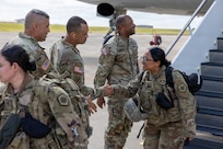 Army Reserve Soldiers from 319th Expeditionary Signal Battalion return home after hostile CENTCOM deployment