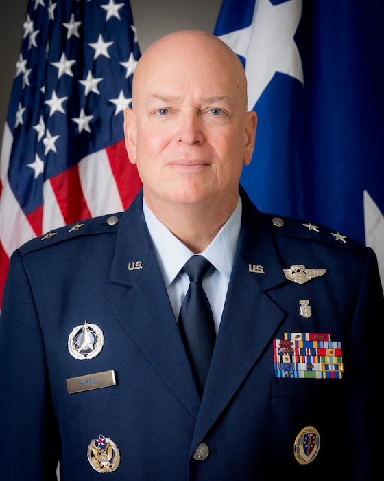 This is the official portrait of Maj. Gen. (Ret.) Dr. Thomas W. Harrell.